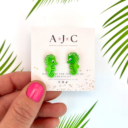 Green Ombre Seahorse