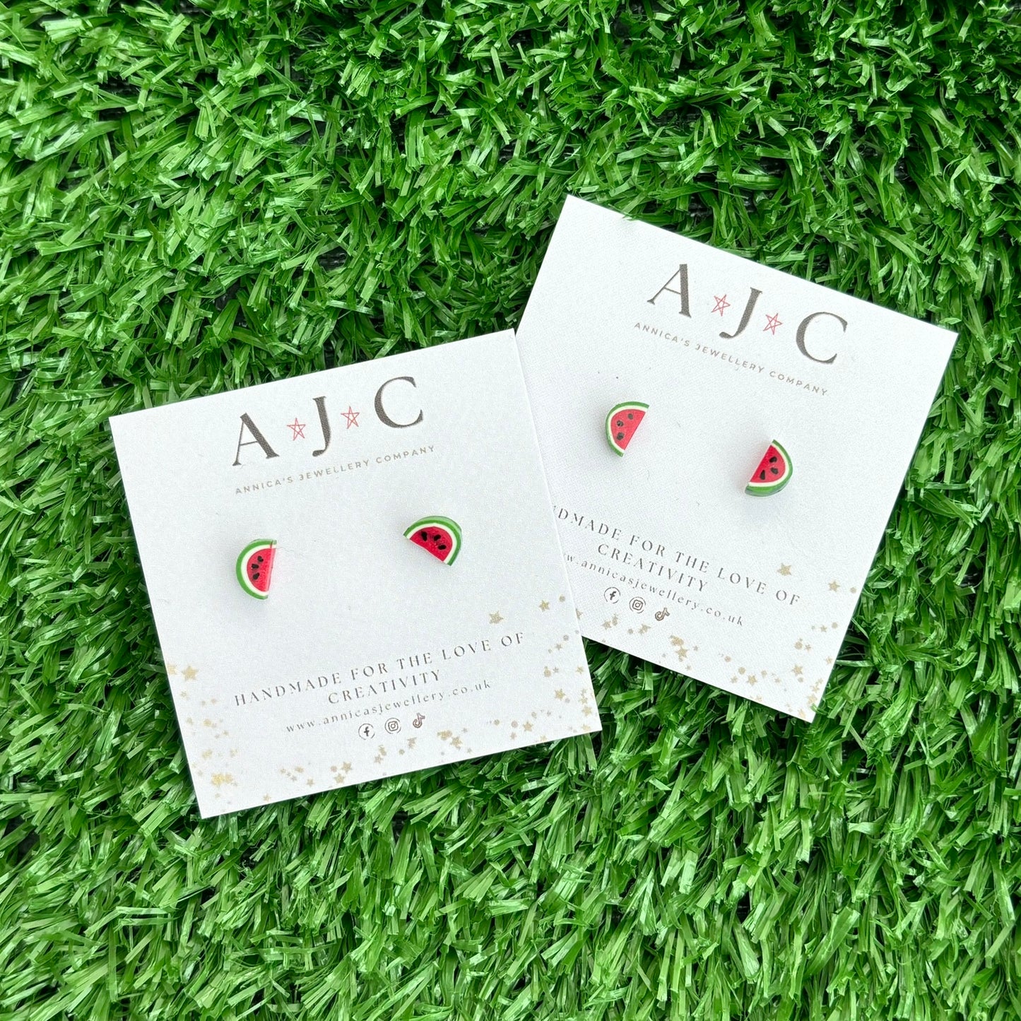 Micro Watermelon Studs