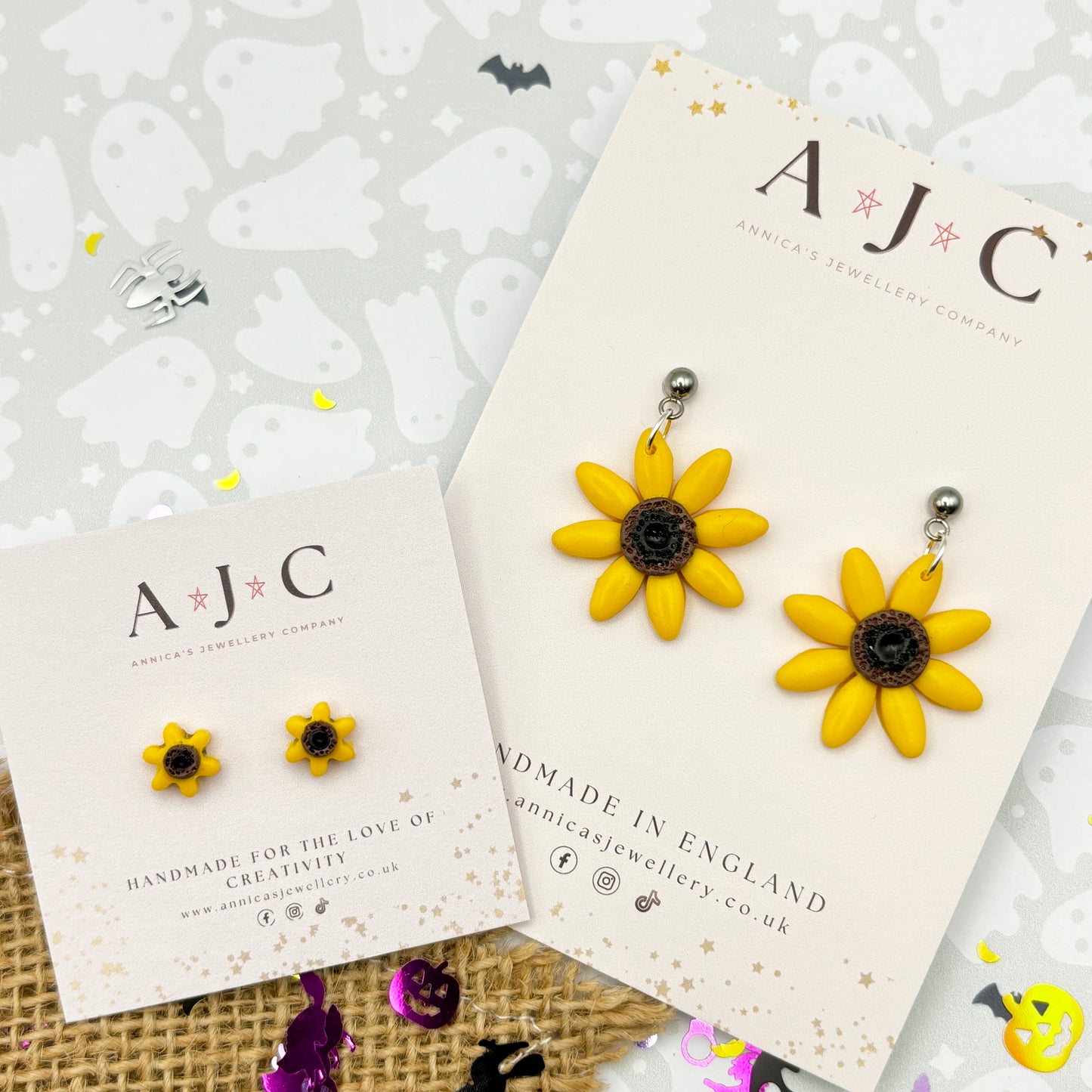 Mini Sunflower Studs