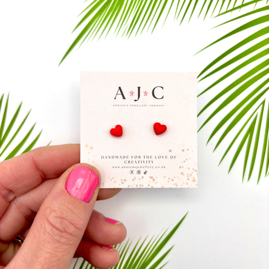 Micro Red Hearts