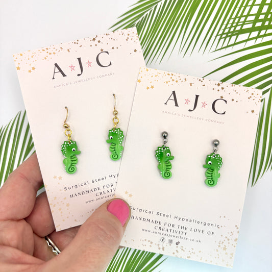 Green Ombre Seahorse