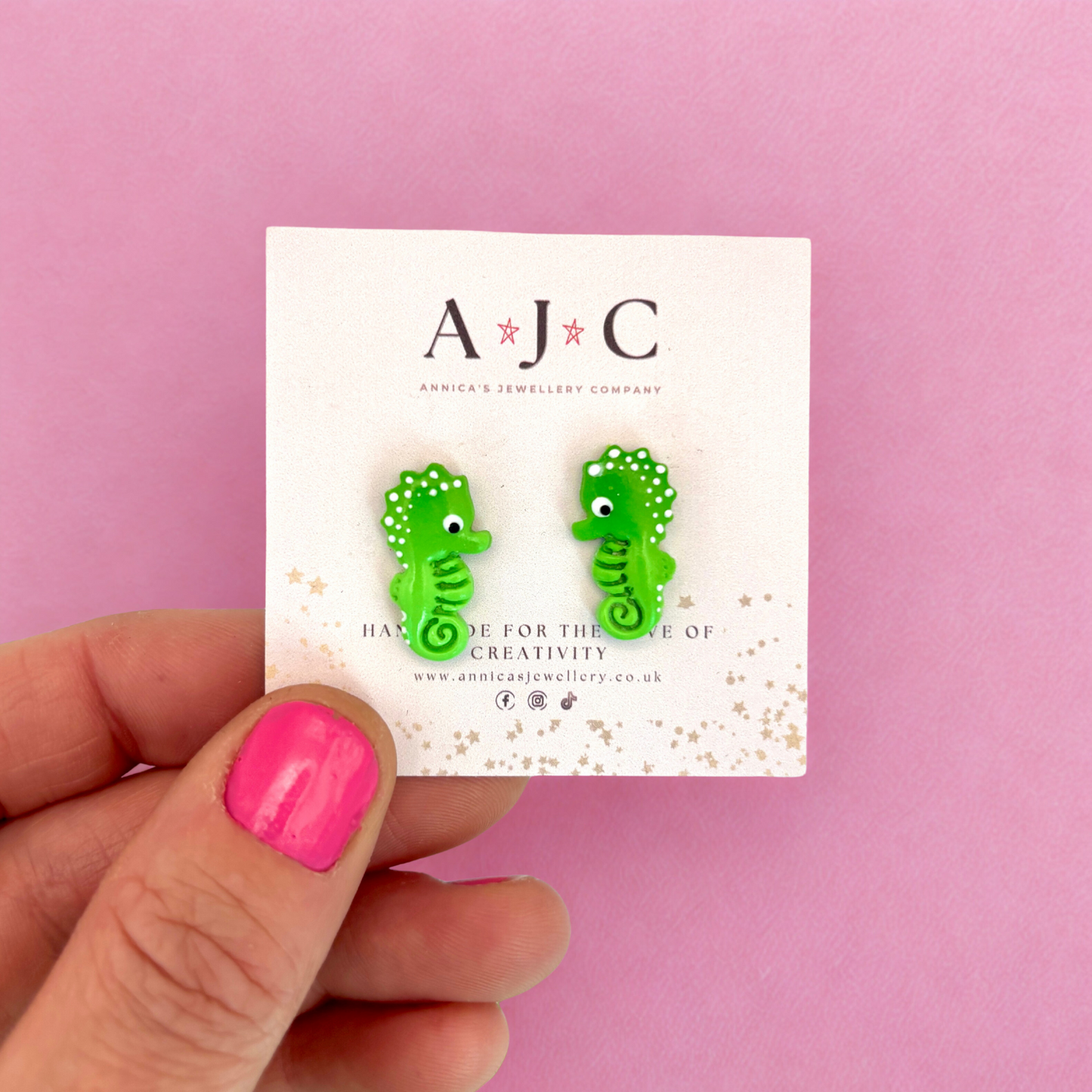 Green Ombre Seahorse