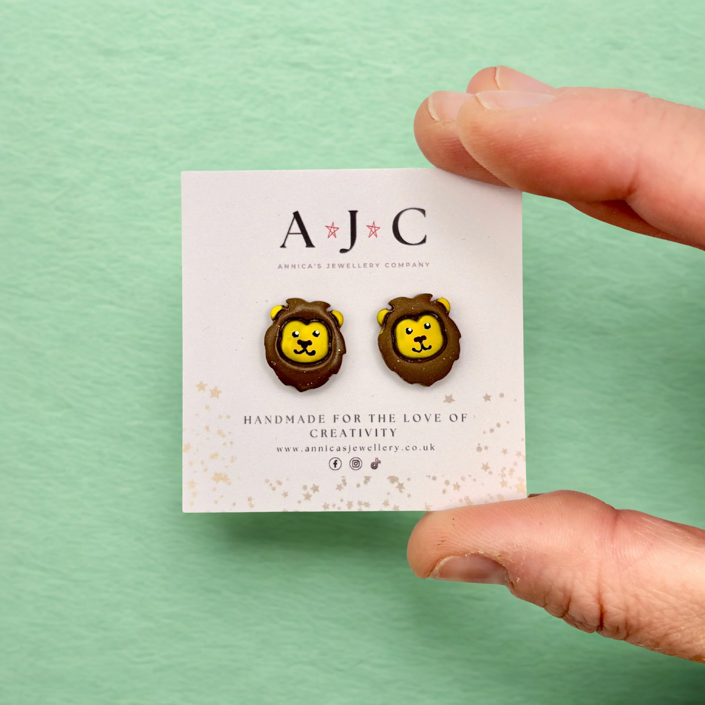 Lion Studs