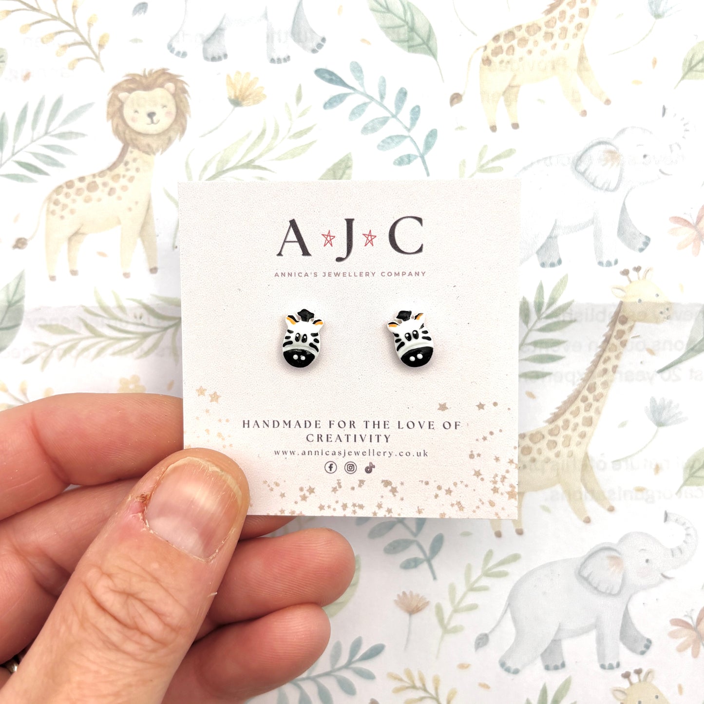 Mini Zebra Studs