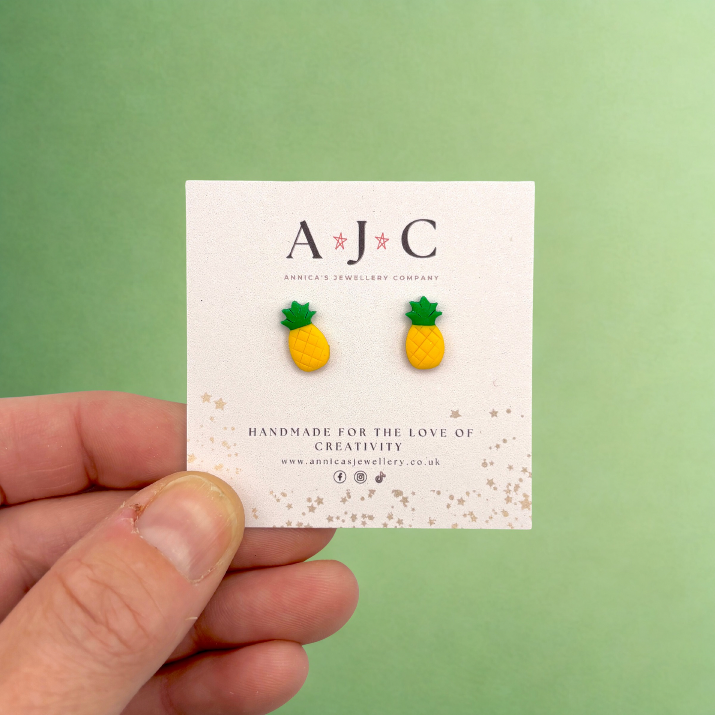 Mini Pineapple Studs