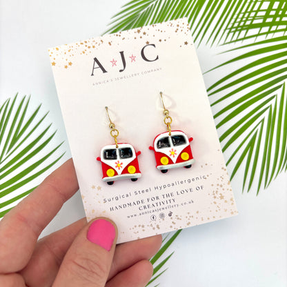 Red Camper Vans