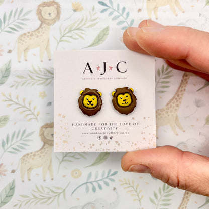 Lion Studs