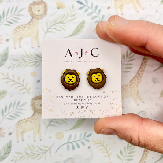 Lion Studs